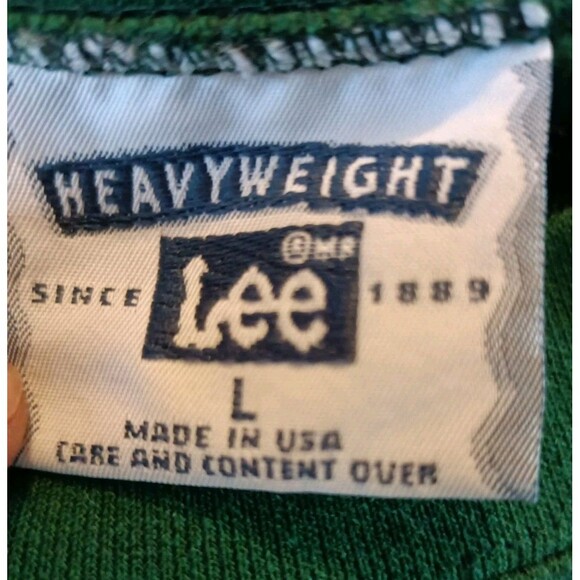 Vintage Eliot Staples Bering Sea Ice Golf Classic Sweatshirt Men's Large Green - Picture 3 of 8